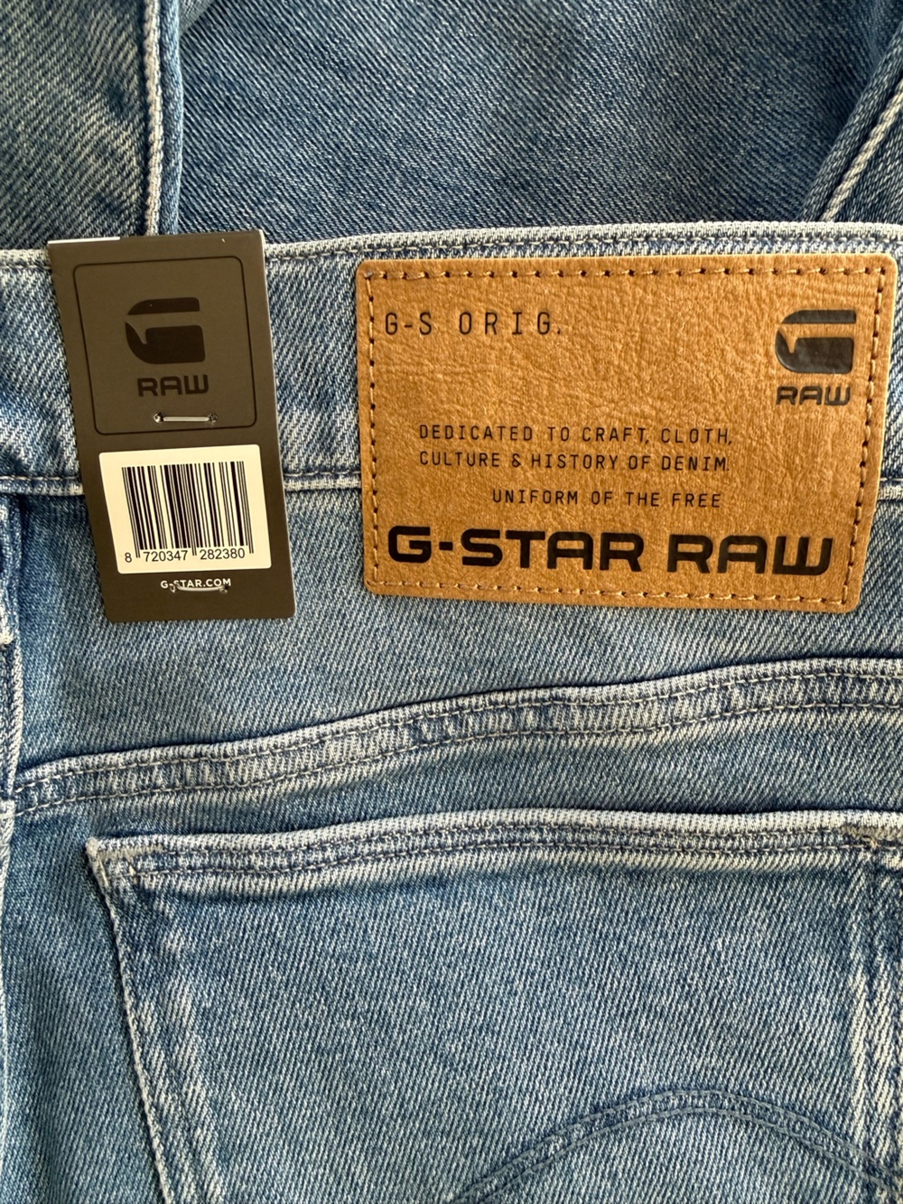 G-Star Raw Women's Ace Slim Jeans NWT Size 24 - Picture 6 of 10